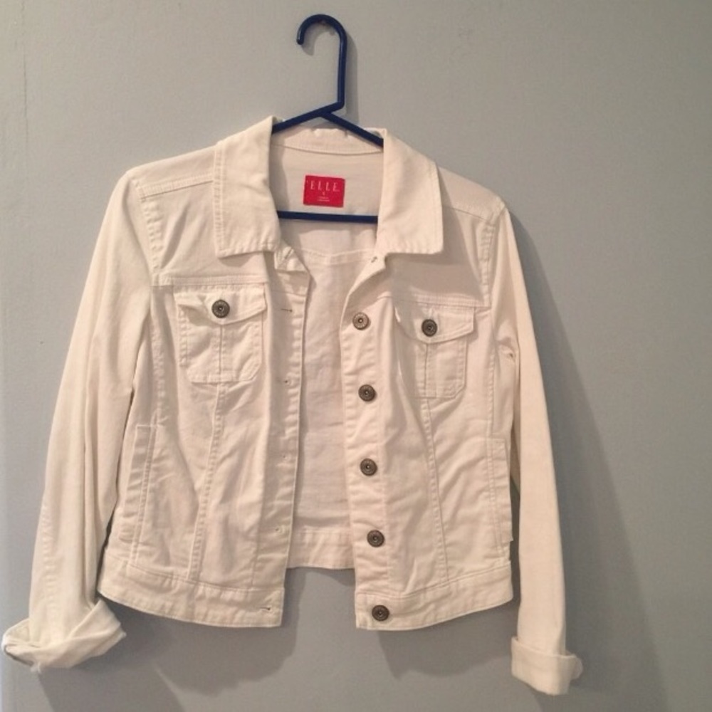 White Denim Jacket